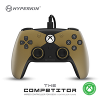 The Competitor Wired Controller Officially Licensed by XBOX For: Xbox Series X/S, Xbox One, Windows 10/11