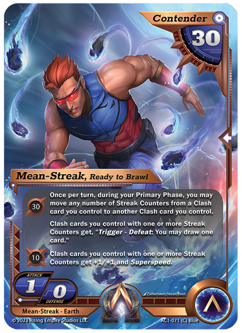 Mean-Streak, Ready to Brawl - Common - KS AC1-071