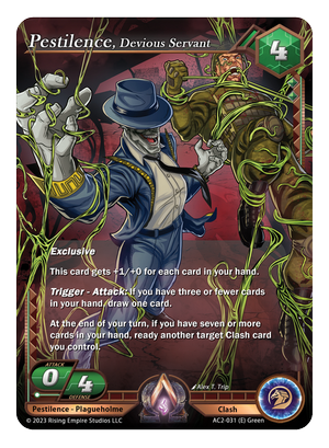 Pestilence, Devious Servant - Epic - AC2-031