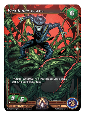 Pestilence, Fatal Foe - Common - AC2-032