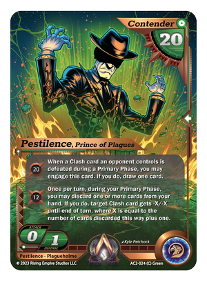 Pestilence, Prince of Plague - Common - AC2-024