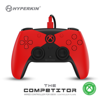 The Competitor Wired Controller Officially Licensed by XBOX For: Xbox Series X/S, Xbox One, Windows 10/11