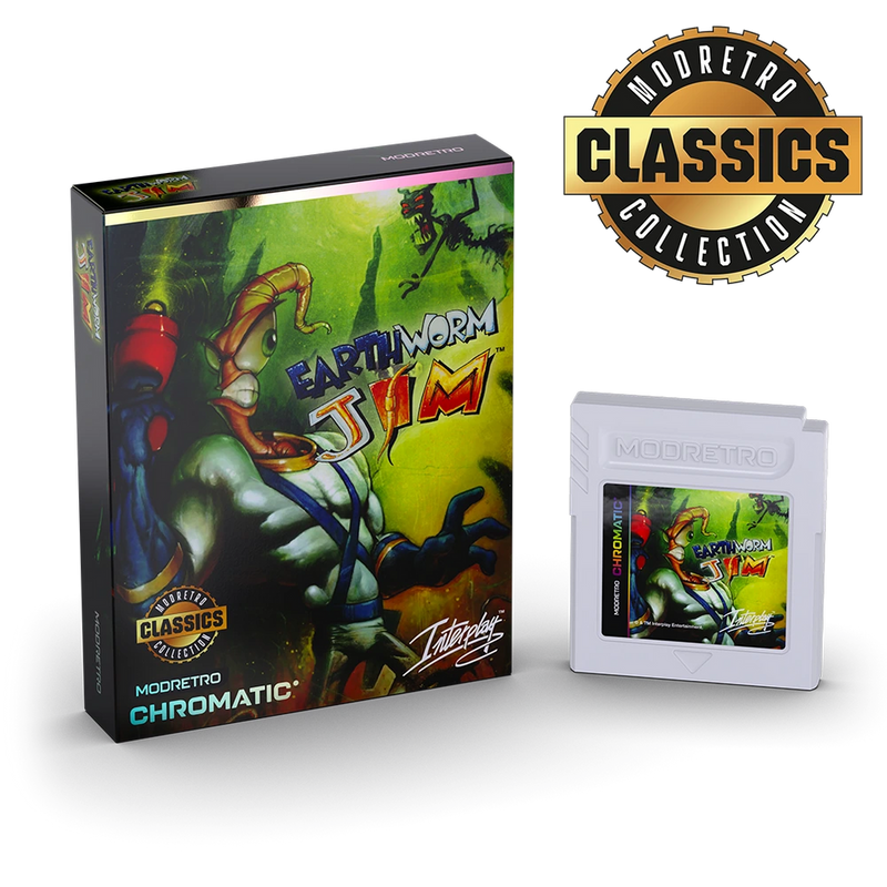 Earthworm Jim For: Chromatic & Game Boy Color