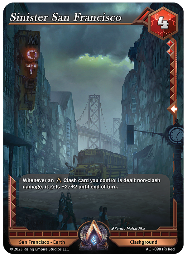 Sinister San Francisco - Rare - KS AC1-098