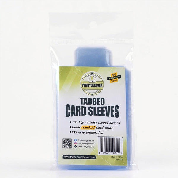 Tabbed Card Sleeves (100 count) - The PennySleever