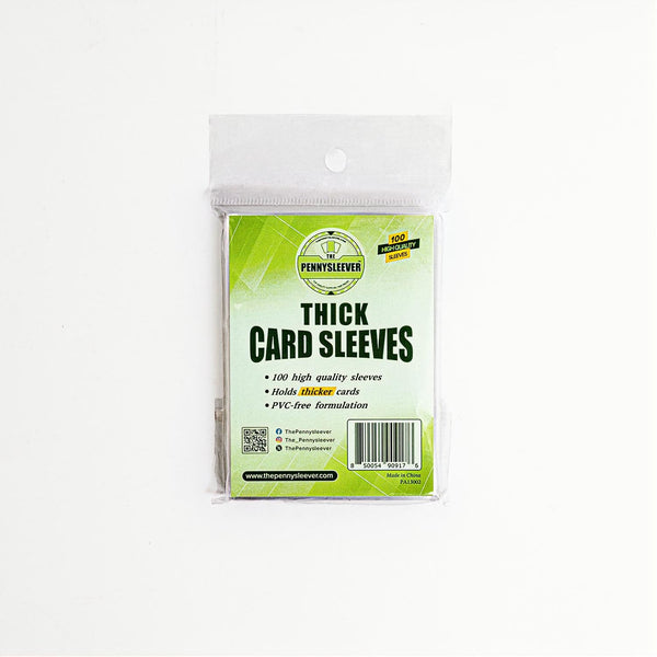 Thick Card Sleeves (100 count) - The PennySleever