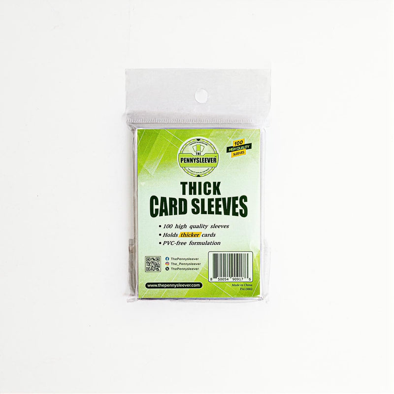 Thick Card Sleeves (100 count) - The PennySleever
