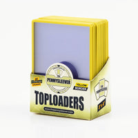 35 pt Colored Border Toploader (25 count) - The PennySleever