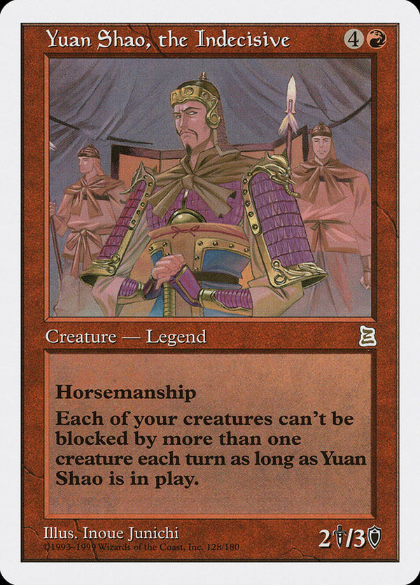 Yuan Shao, the Indecisive [Portal Three Kingdoms]