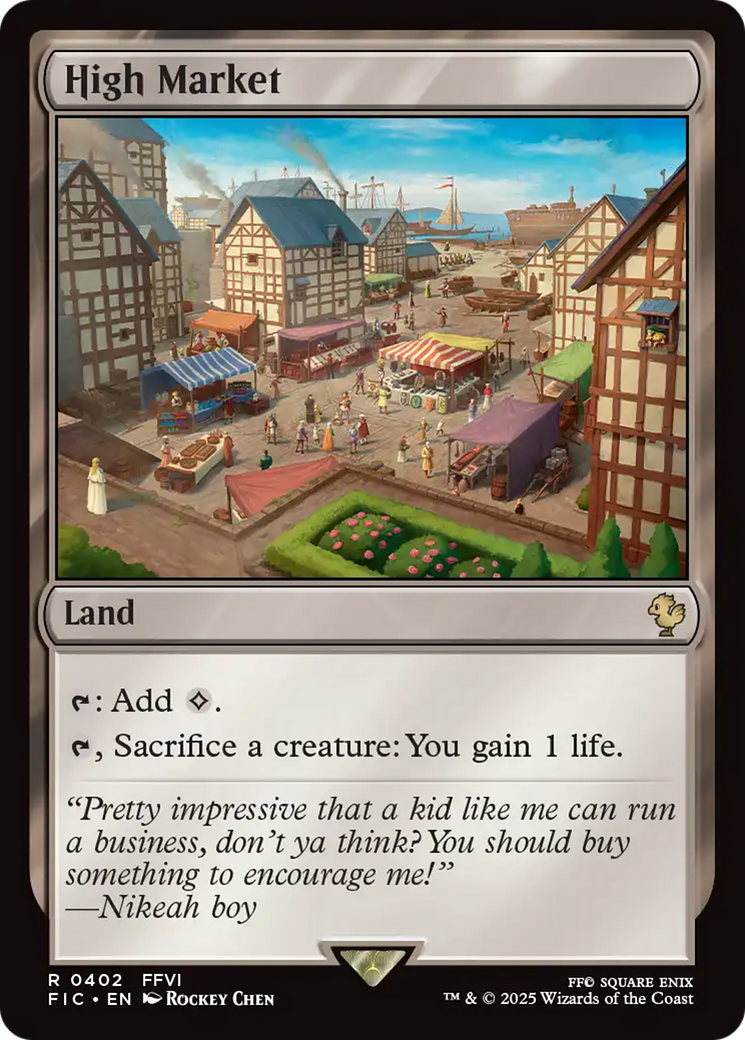 High Market [FINAL FANTASY Commander]