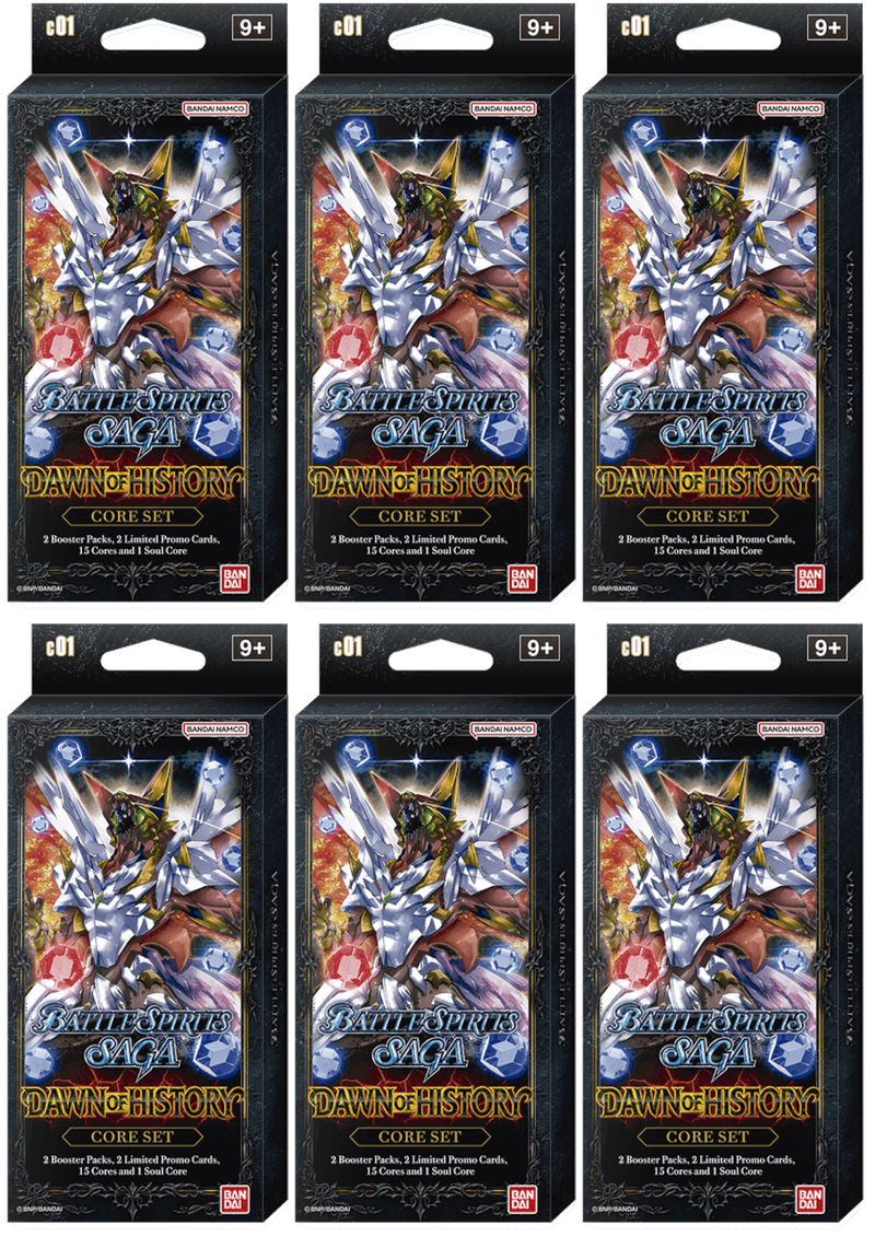 Battle Spirits Saga - Core Set 01 Display