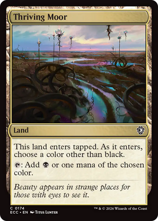 Thriving Moor [Lorwyn Eclipsed Commander]