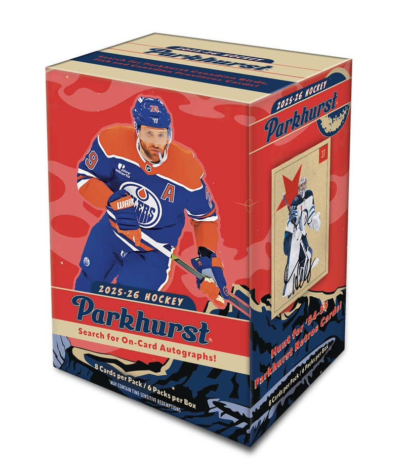 2025-26 Parkhurst Hockey Trading Cards Blaster Box