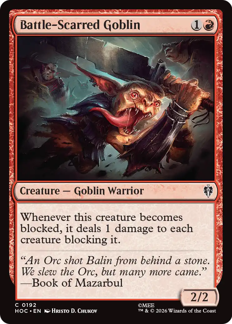 Battle-Scarred Goblin [The Hobbit: Eternal-Legal]