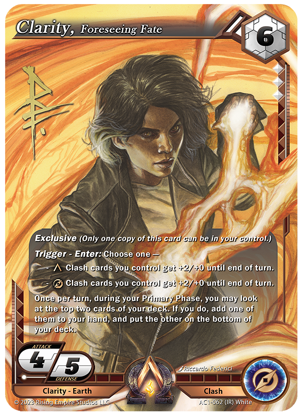 Clarity, Foreseeing Fate - Iconic Rare - KS AC1-062