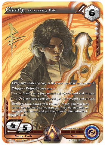 Clarity, Foreseeing Fate - Iconic Rare - KS AC1-062