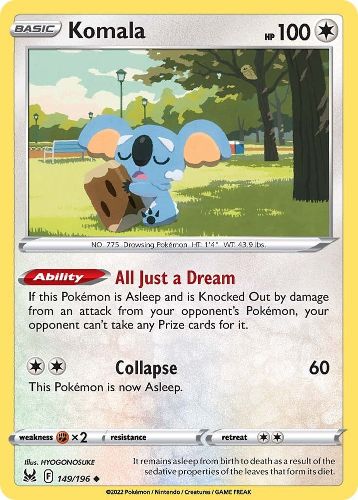 Komala (149/196) [Sword & Shield: Lost Origin]