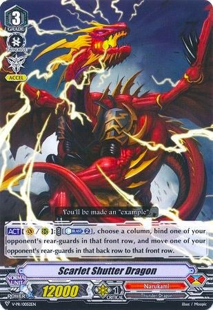 Scarlet Shutter Dragon (V-PR/0052EN) [V Promo Cards]