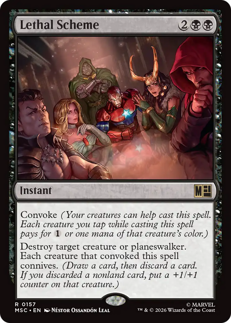 Lethal Scheme (Surge Foil) [Marvel Super Heroes Commander]