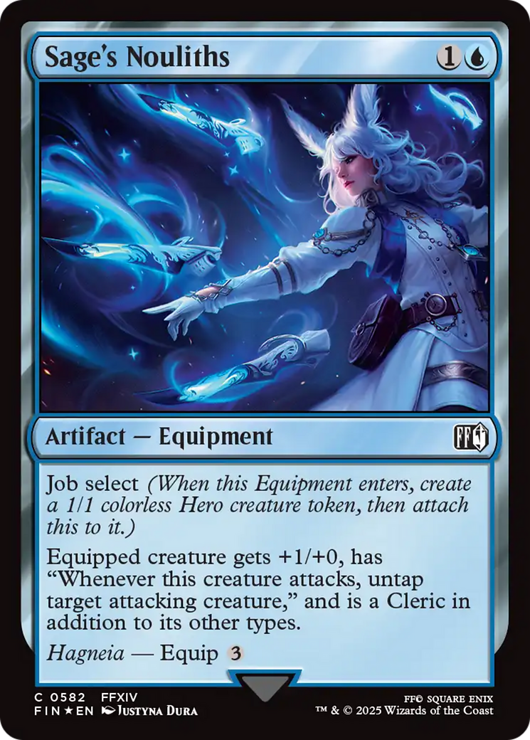 Sage's Nouliths (Surge Foil) [FINAL FANTASY]