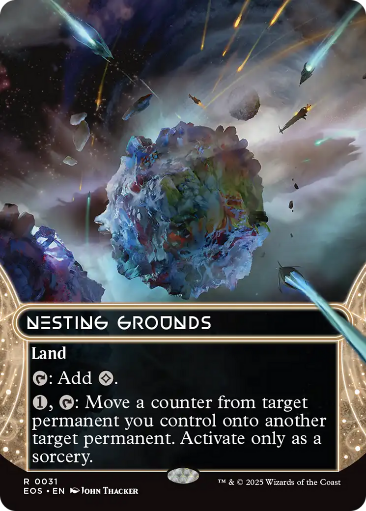 Nesting Grounds (0031) (Borderless) [Edge of Eternities: Stellar Sights]