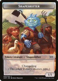 Myr (024) // Shapeshifter Double-Sided Token [Double Masters Tokens]