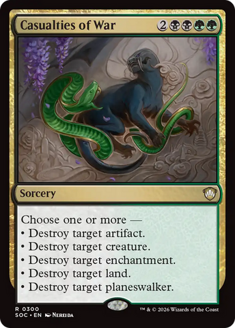 Casualties of War [Secrets of Strixhaven Commander]