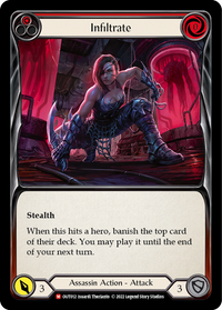 Infiltrate [OUT012] (Outsiders)  Rainbow Foil