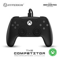 The Competitor Wired Controller Officially Licensed by XBOX For: Xbox Series X/S, Xbox One, Windows 10/11