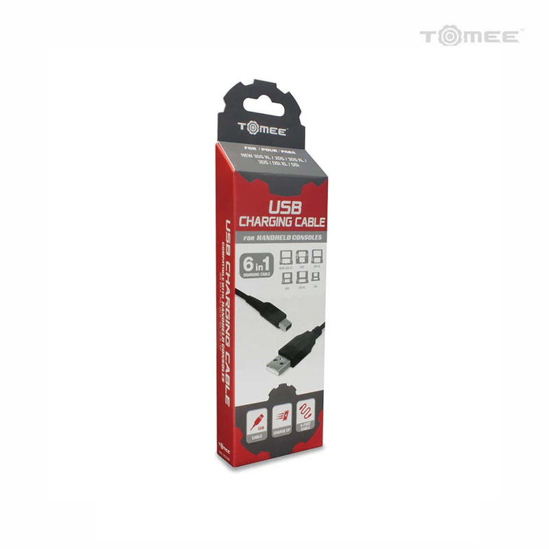 Tomee USB Charging Cable For: New 2DS® XL/ New 3DS® / New 3DS® XL / 2DS® / 3DS® XL / 3DS® / Dsi XL® / DSi®