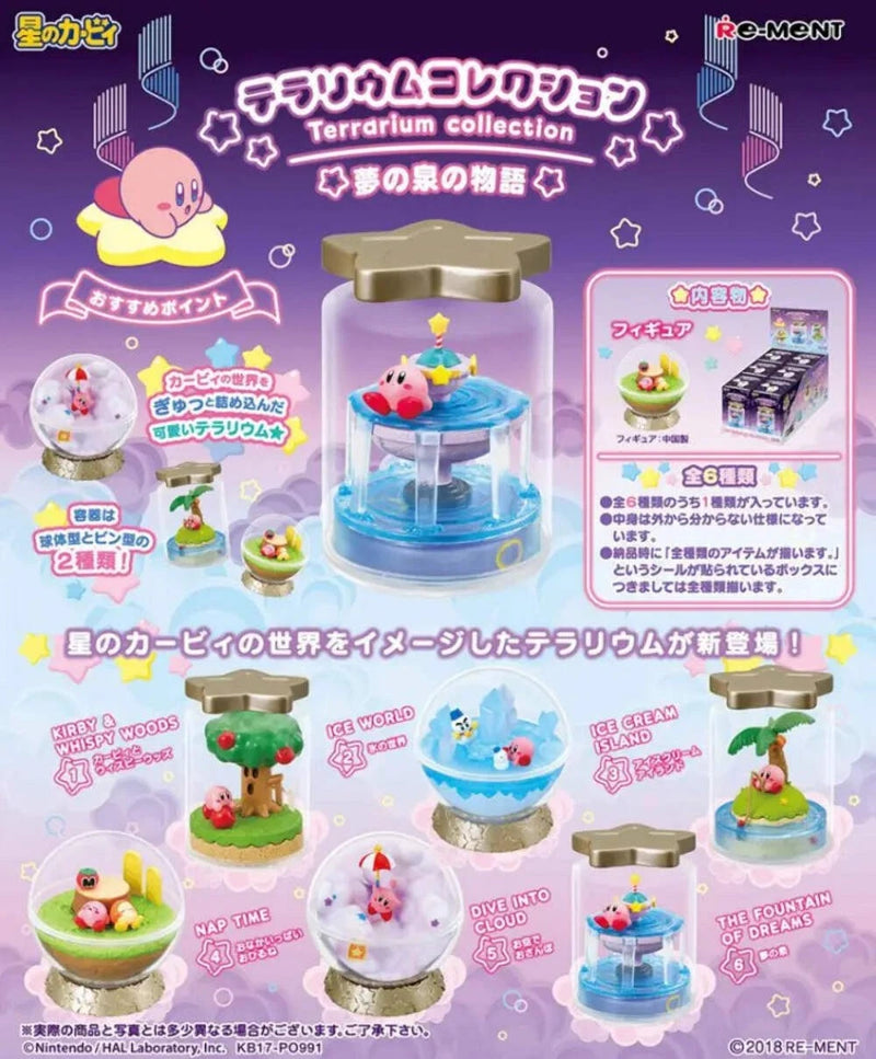 Re-Ment: Kirby - Kirby Terrarium Collection: The Adventure of the Fountain of Dreams