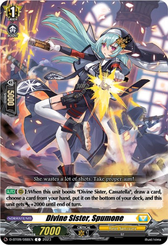 Divine Sister, Spumone (D-BT09/088EN) [Dragontree Invasion]