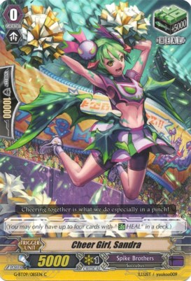 Cheer Girl, Sandra (G-BT09/085EN) [Divine Dragon Caper]