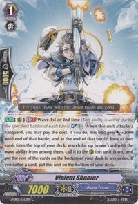 Violent Shooter (G-CB02/032EN) [Commander of the Incessant Waves]