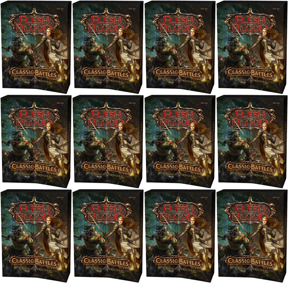 Classic Battles - Box Set Case (Rhinar vs Dorinthea)