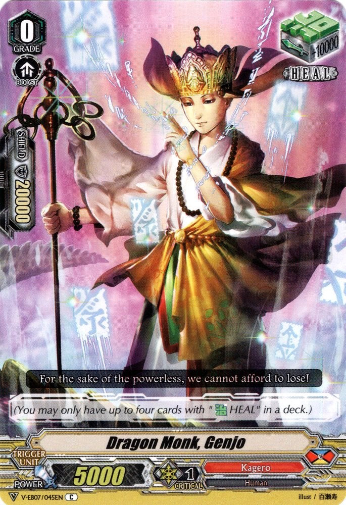 Dragon Monk, Genjo (V-EB07/045EN) [The Heroic Evolution]