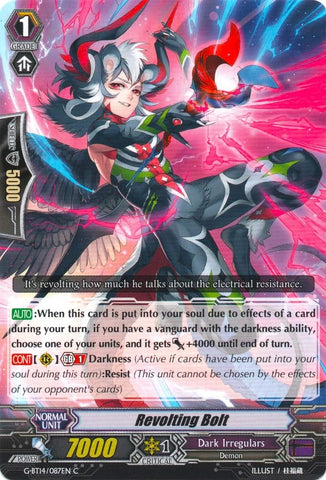 Revolting Bolt (G-BT14/087EN) [Divine Dragon Apocrypha]