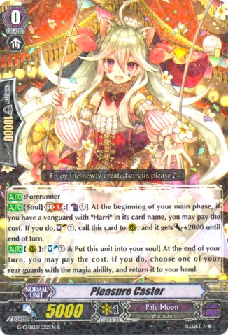 Pleasure Caster (G-CHB03/022EN) [Rummy Labyrinth Under the Moonlight]