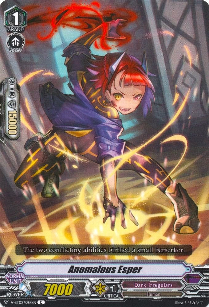 Anomalous Esper (V-BT02/067EN) [Strongest! Team AL4]