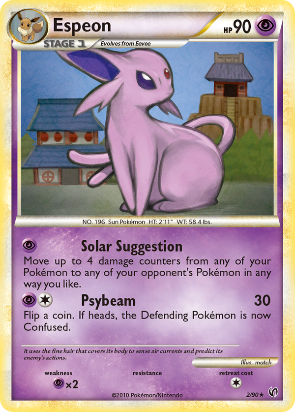 Espeon (2/90) [HeartGold & SoulSilver: Undaunted]