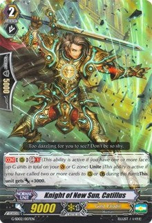 Knight of New Sun, Catillus (G-SD02/007EN) [G-Start Deck 2: Knight of the Sun]