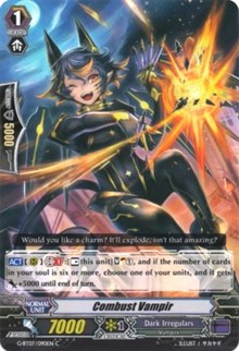 Combust Vampir (G-BT07/090EN) [Glorious Bravery of Radiant Sword]