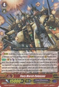 Fiery March Colossus (G-BT05/040EN) [Moonlit Dragonfang]