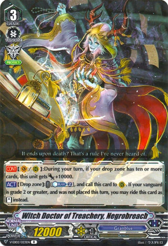 Witch Doctor of Treachery, Negrobreach (V-EB02/023EN) [Champions of the Asia Circuit]