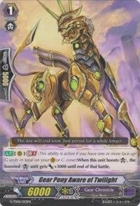 Gear Pony Aware of Twilight (G-TD06/013EN) [Rallying Call of the Interspectral Dragon]