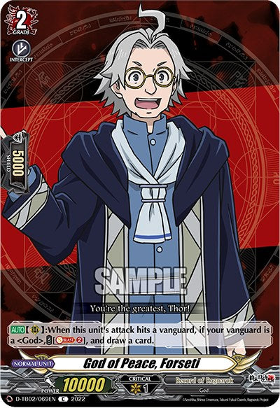 God of Peace, Forseti (D-TB02/069EN) [Record of Ragnarok]