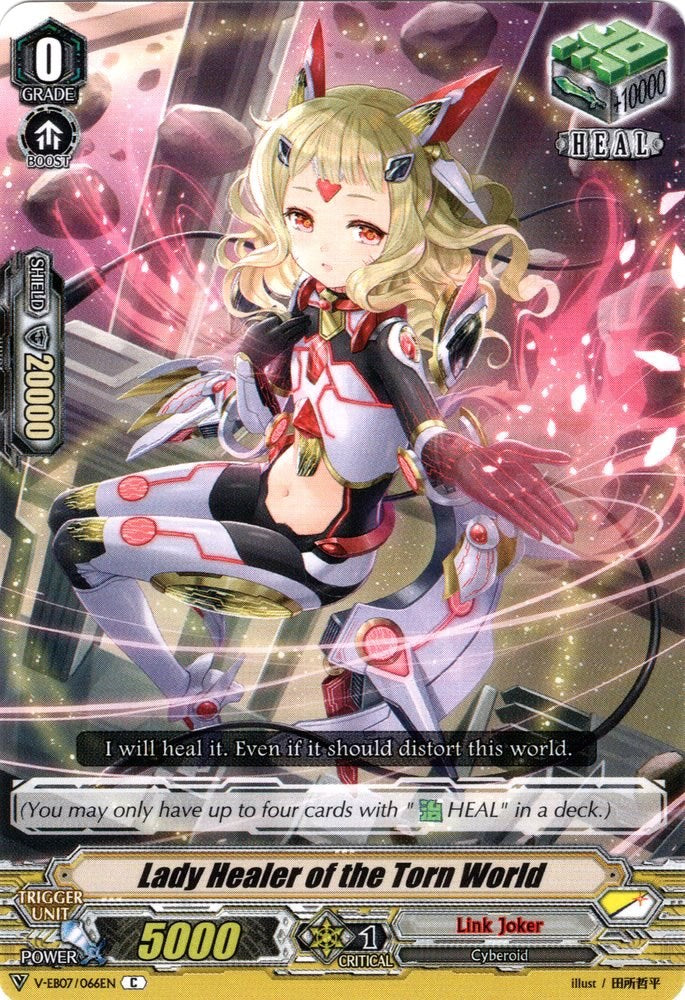 Lady Healer of the Torn World (V-EB07/066EN) [The Heroic Evolution]