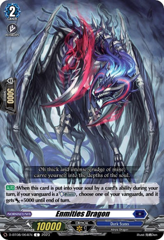 Enmities Dragon (D-BT08/064EN) [Minerva Rising]