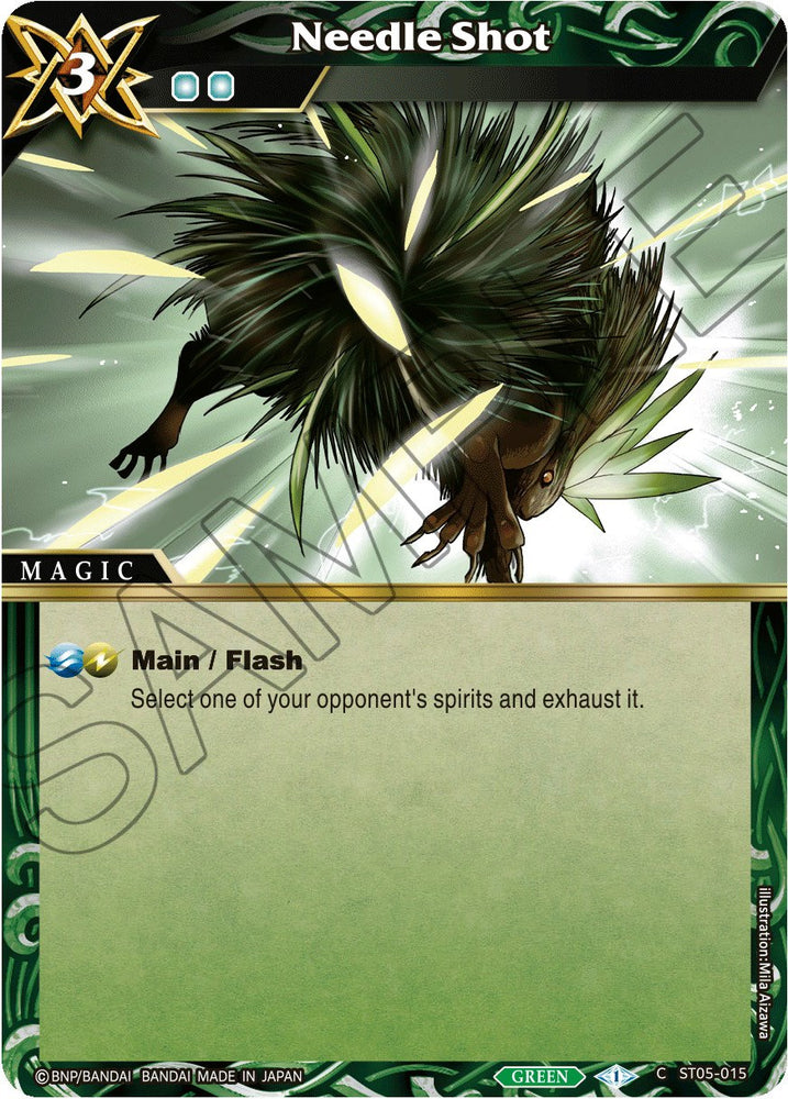 Needle Shot (ST05-015) [Starter Deck 05: Verdant Wings]