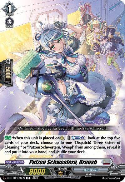 Putzen Schwestern, Bruush (D-BT10/078EN) [Dragon Masquerade]